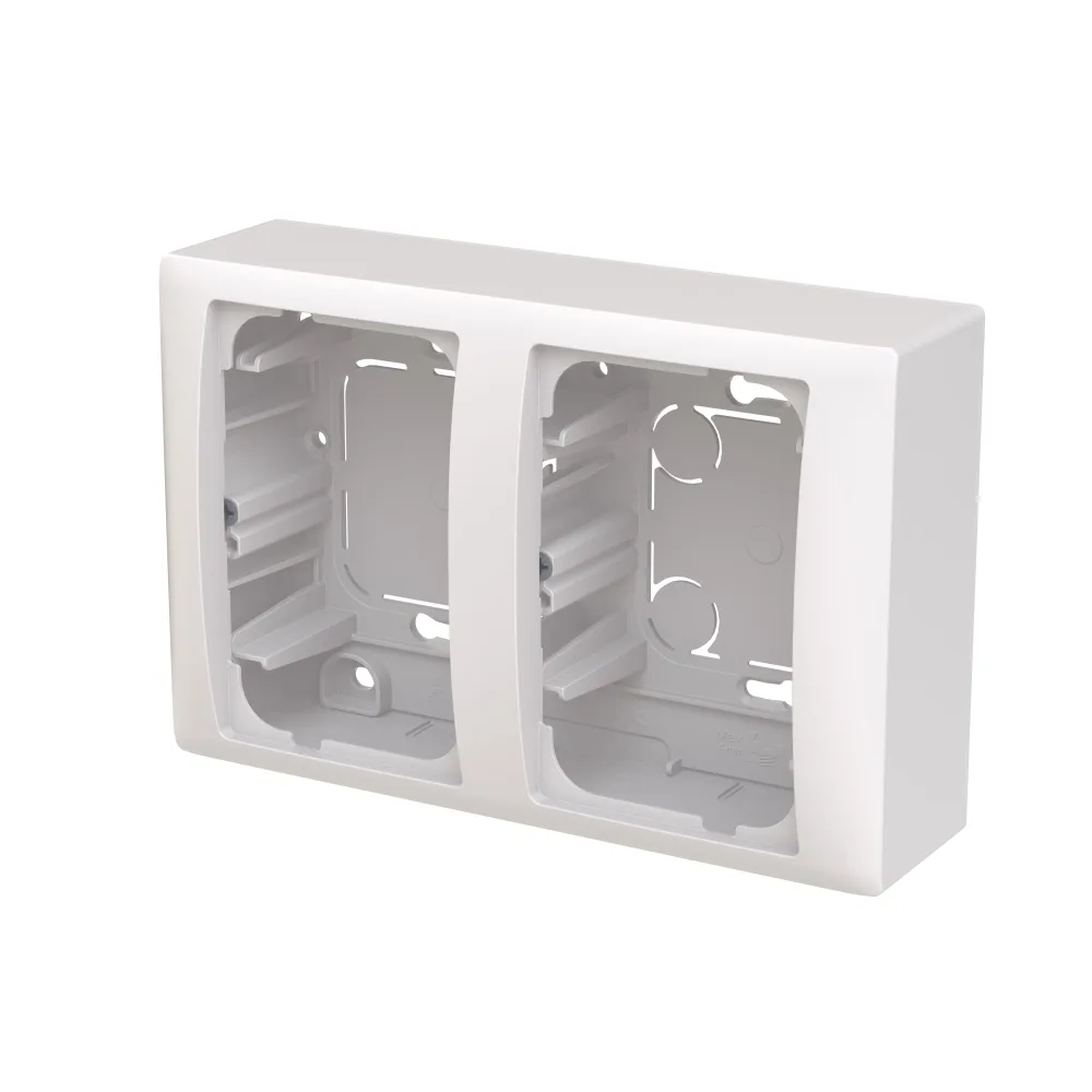 ABB Saga 1723S85H43-916 Förhöjningsram 1 fack, 85 mm bredd - Bild 2