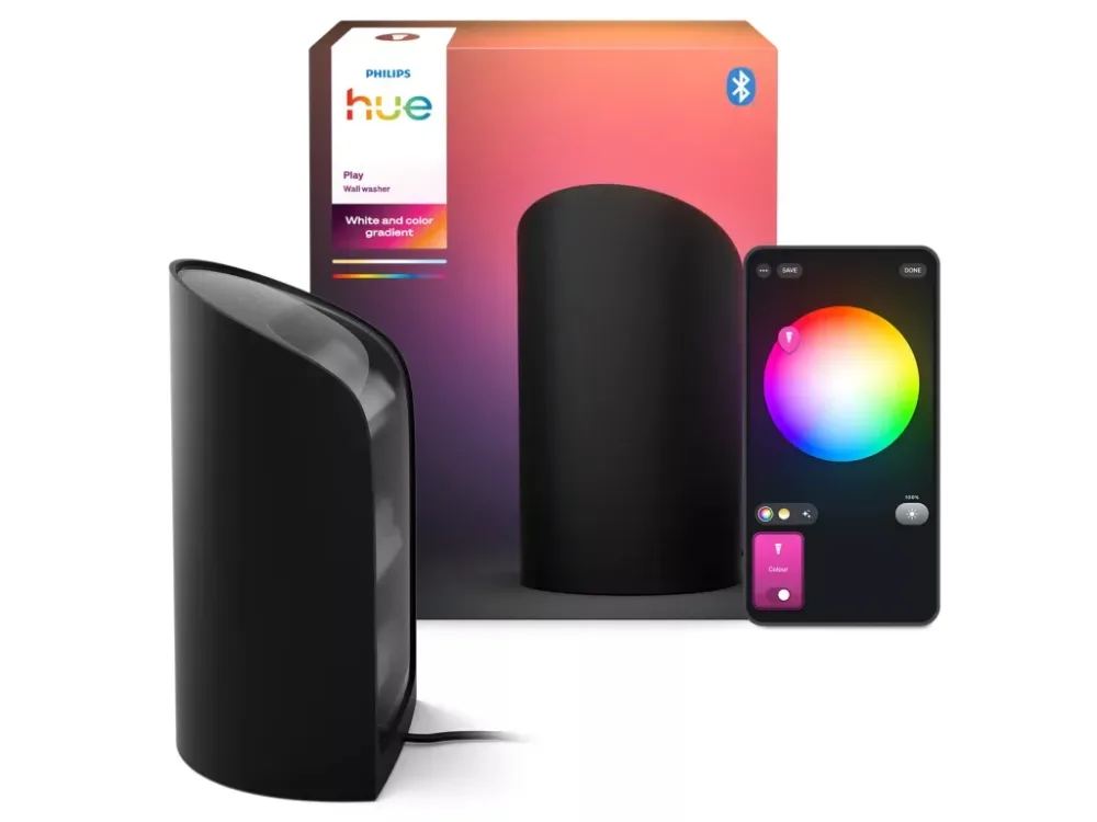Philips Hue Play Wall Washer Bordslampa RGB, 1035 lm Svart - Bild 2