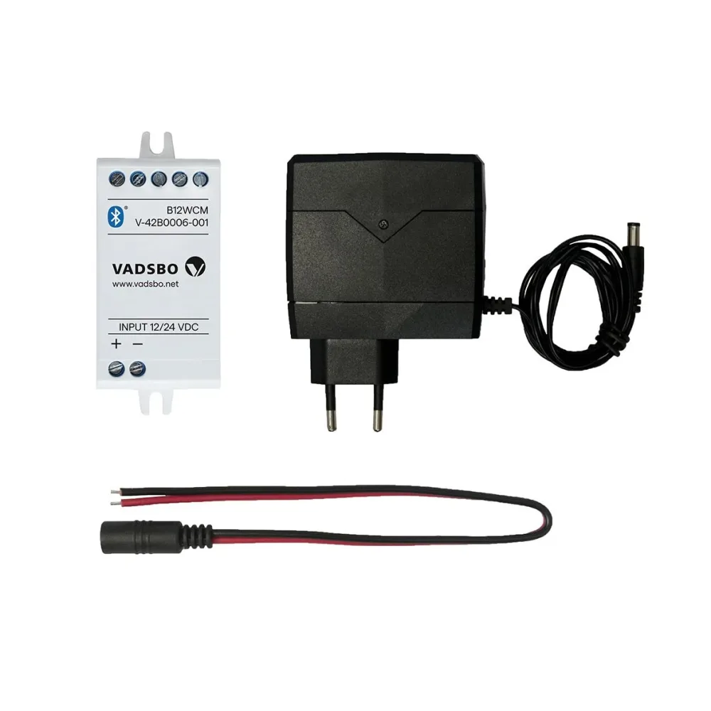 Vadsbo V-42B3006-001 Batteribackup med snabbkontakt och batteri