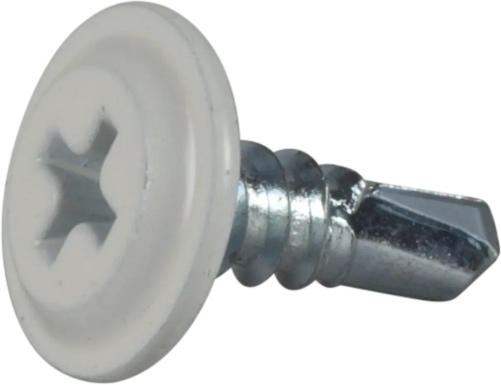 ESSVE 565613 Montageskruv 4,2 mm Ø, vit, FZB, PH2, 250-pack 13 mm