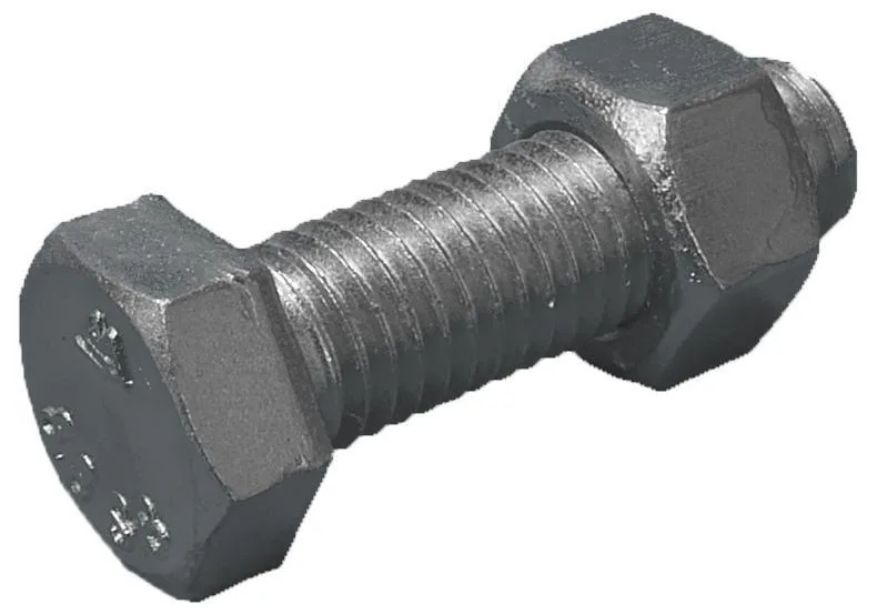Stafa 0118600023 Stålbyggnadsskruv 20 mm, med mutter, FZB 8.8, EN 15048 20 x 40 mm, 25-pack