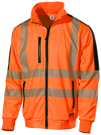 SWEATSHIRT 6122P LBRADOR SVART/ORANGE XL