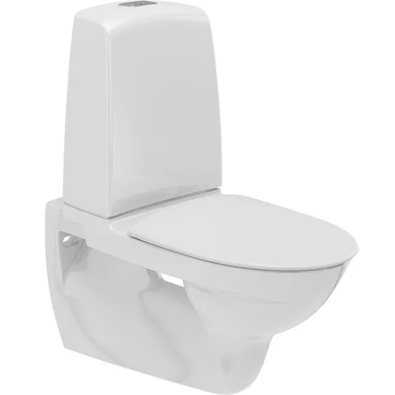 Ifö Spira 629308811 Toalettstol vägghängd, med mjuksits