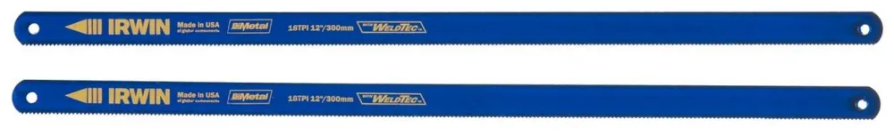 Irwin 10504523 Bågfilsblad 2-pack, 18 TPI, 300 mm