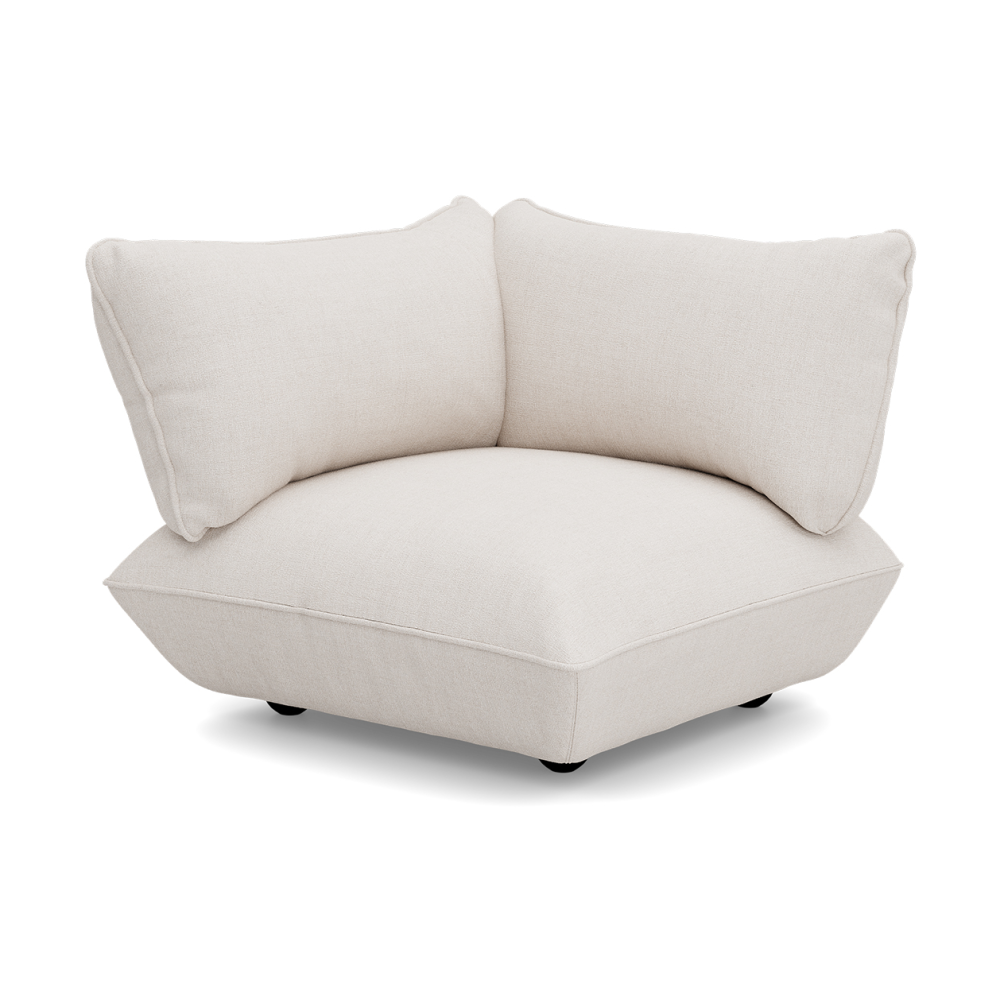 Fatboy Sumo hörnmodul, Boucle recycled creme, 108x108x90 cm