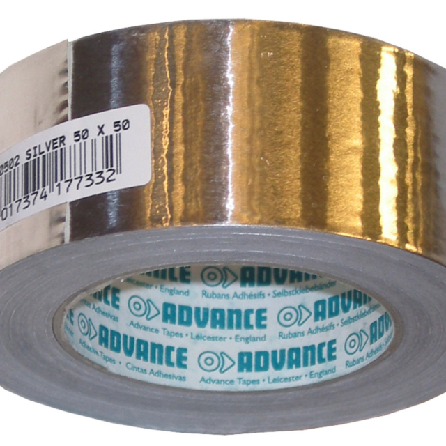 ALUMINIUMTEJP 50MM 50M F.BASTUFOLIE SAS10002