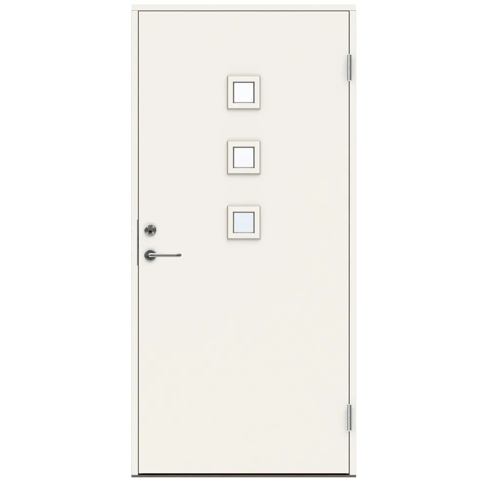 Swedoor P-1100 Ytterdörr vit (S 0502-Y) 888x2080 mm