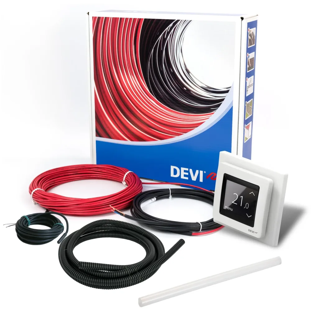 DEVI DEVIcomfort kit 10T Large Värmekabelkit 57 M