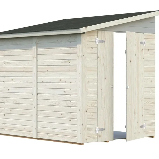 Palmako Mia Förråd 3,7 m²/inv. 3,4 m², obehandlad