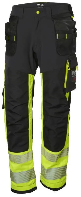 Helly Hansen Workwear ICU 77471-369 Arbetsbyxa varsel, svart/gul D116