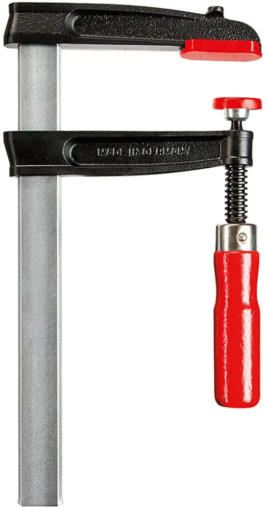 Bessey TGRC16 Skruvtving Vågformade, förstärkta backar Spännvidd 160 mm och djup 80 mm