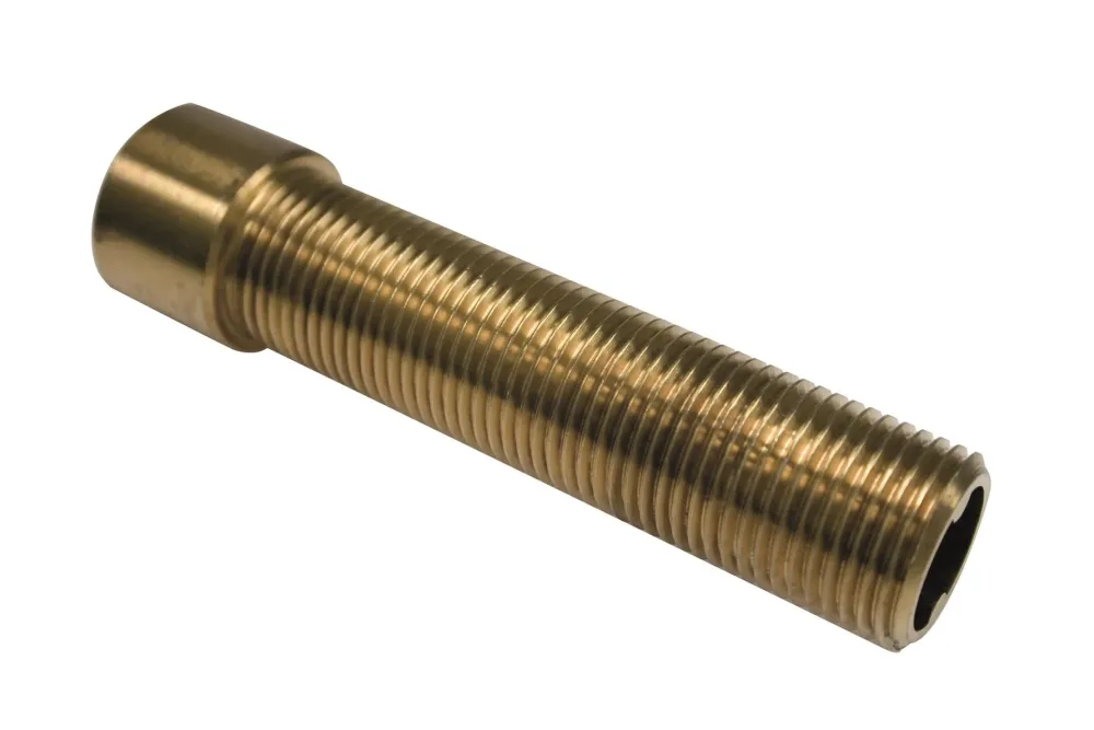 Ezze 8530412 Förlängningsrör 15 (1/2"), 20.9 mm, gul mässing 75 mm