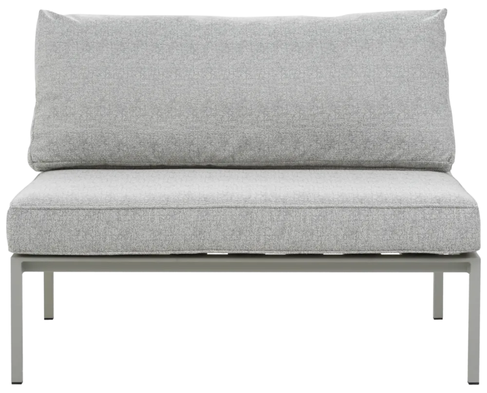 Brafab Upper Modulsoffa mittdel Light Grey/Digi Grey