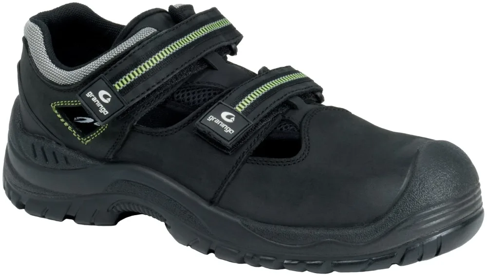 Graninge 7218 Skyddssandal S1P SRC, svart 39