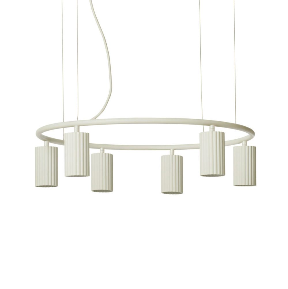 Donna Circle 60 taklampa, Linen