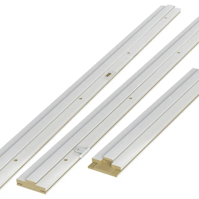 Swedoor Flex+Karm Dörrkarm för pardörr, utan tröskel, vit (S 0502-Y) 1186x1989 mm