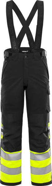 VINTERBYXA 2681 GLPS VARSEL VARSELGUL/SVART STL XL
