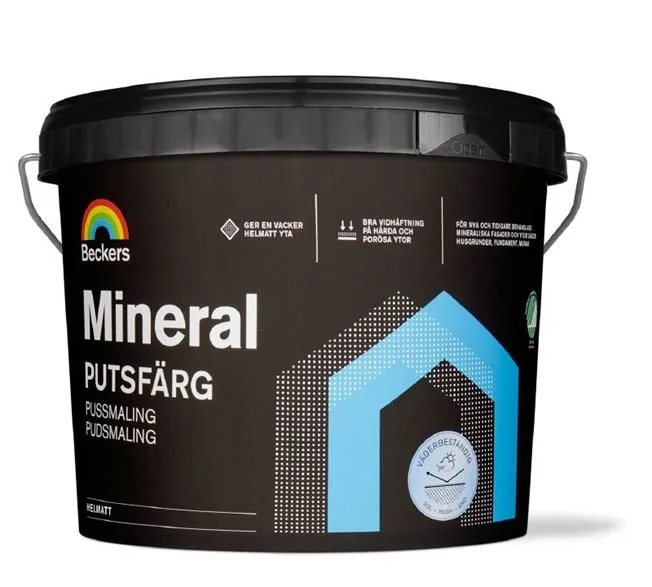 Beckers Mineral Putsfärg helmatt Valfri kulör