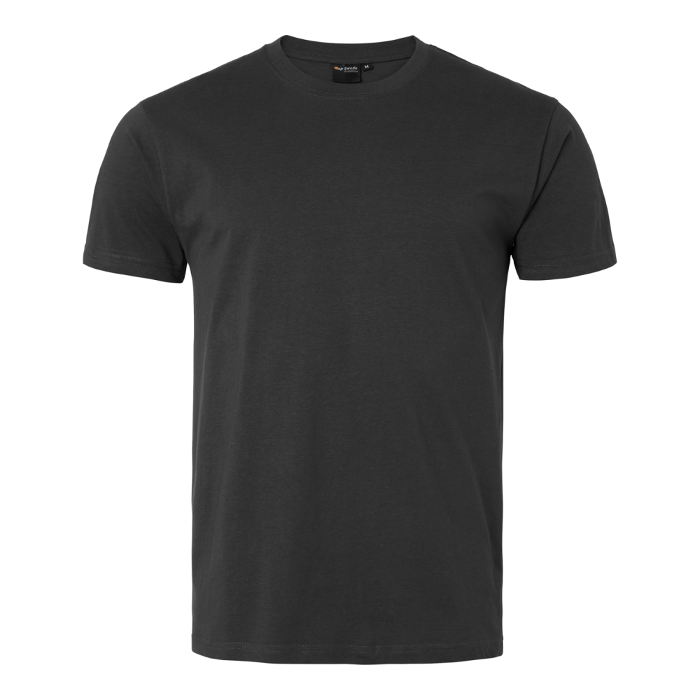 T-SHIRT TOP SWEDE BOMULL GRÅ S