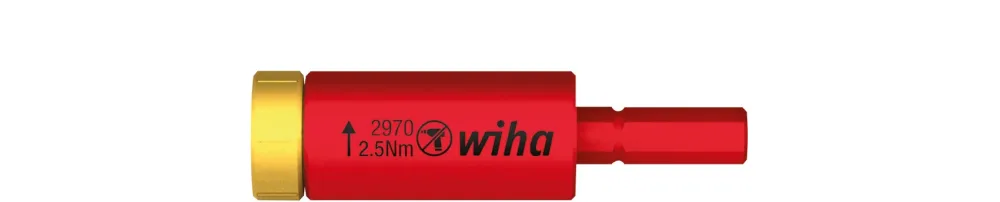 Wiha easyTorque 41342 Vridmomentadapter för slimBits- och slimVario-hållare, VDE 2,0 Nm