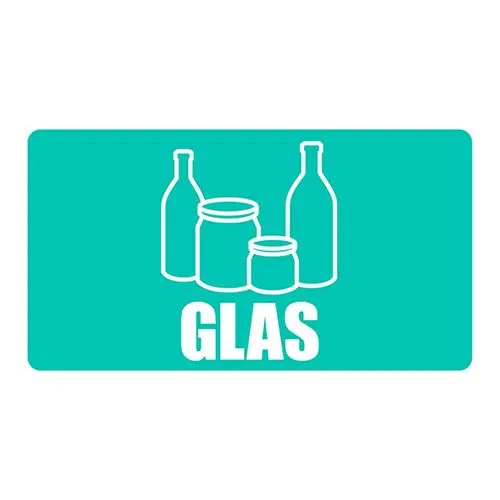 UniGraphics 3124125 Dekal glas, 180 x 100 mm