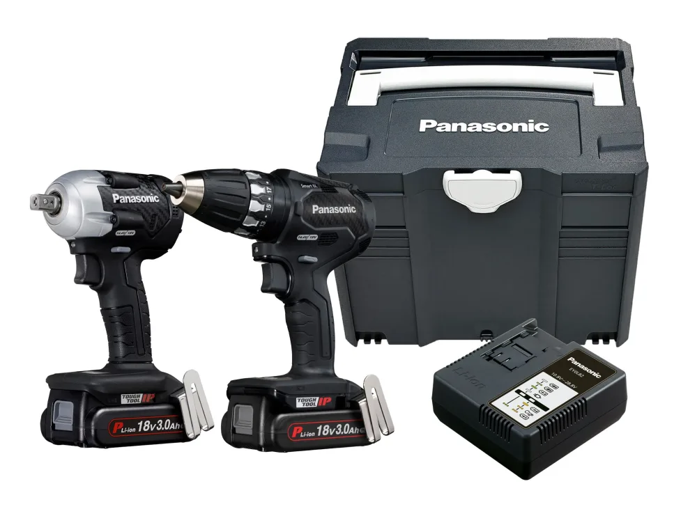 Panasonic EYC232PN EYC232PN2G32 Verktygspaket med borrskruvdragare och mutterdragare