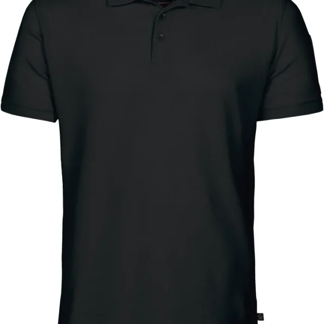 Texstar PS04199000190 Pikétröja svart, bomull/polyester Svart