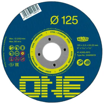 Tyrolit ONE Kapskiva rak, 2IN1 150x2 mm