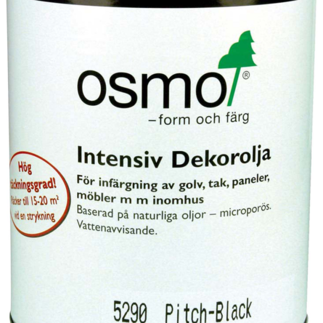 DEKOROLJA OSMO 5290 SVART 0,75 INTENSIV