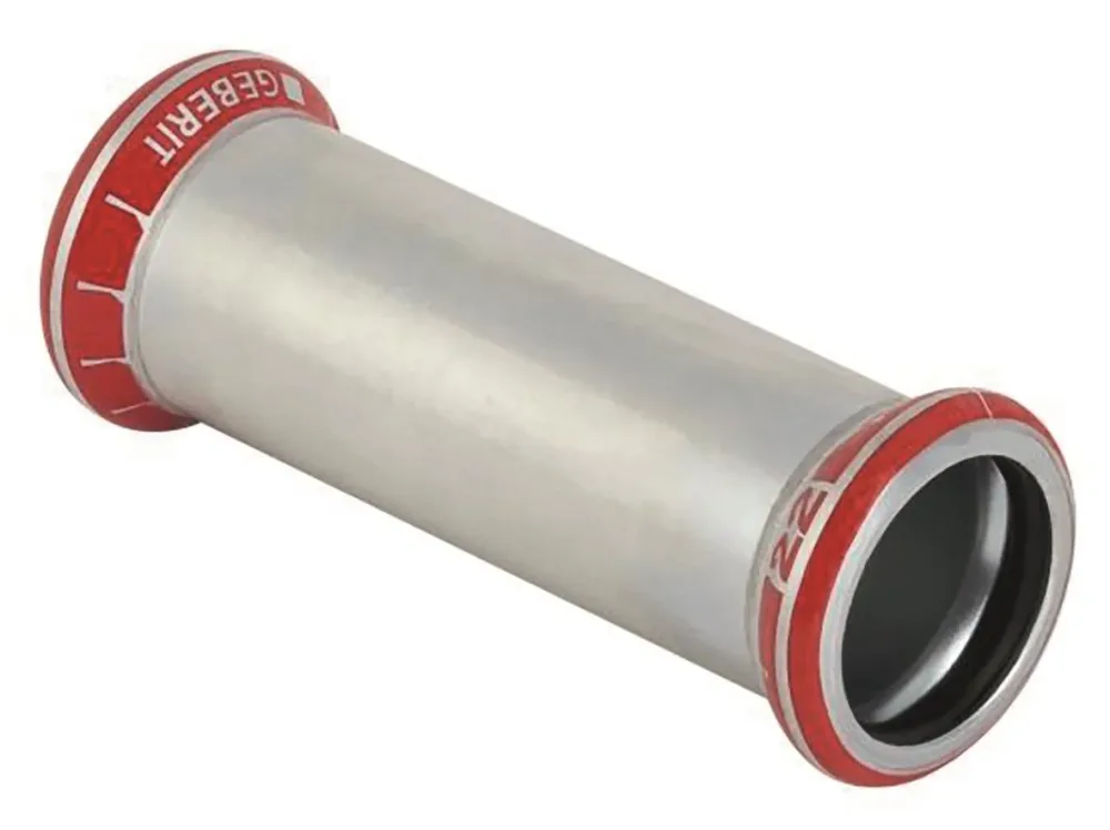 Geberit 1551014 Skjutmuff pressmuff, elförzinkad 28 x 28 mm - Bild 2