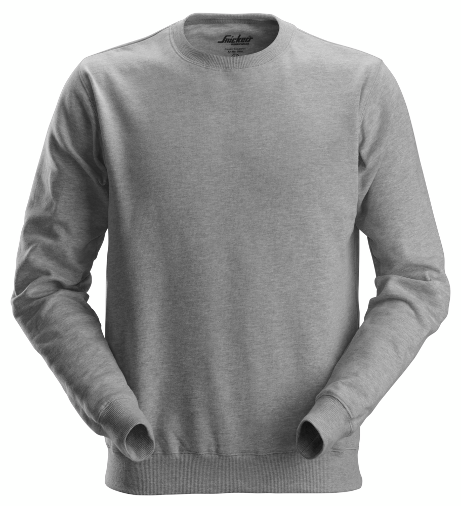 SWEATSHIRT SNICKERS WORKWEAR 2810 GRÅ XL