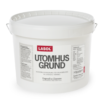 Utomhusgrund Lasol Röd 10L