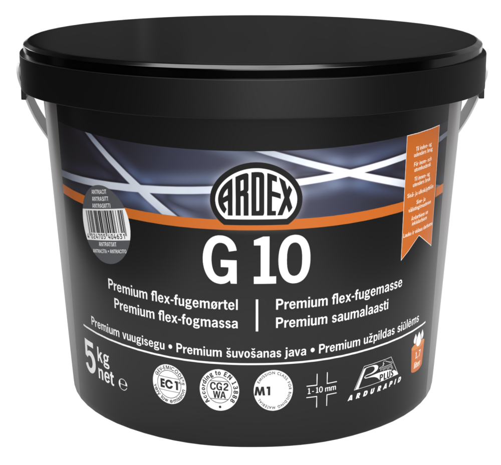 KAKEL/KLINKERFOG ARDEX G10 SANDBEIGE 1-10MM 41648 5KG