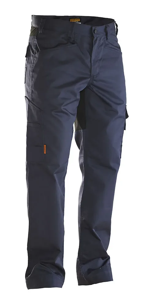 Jobman 2317 Arbetsbyxa marinblå/svart D84