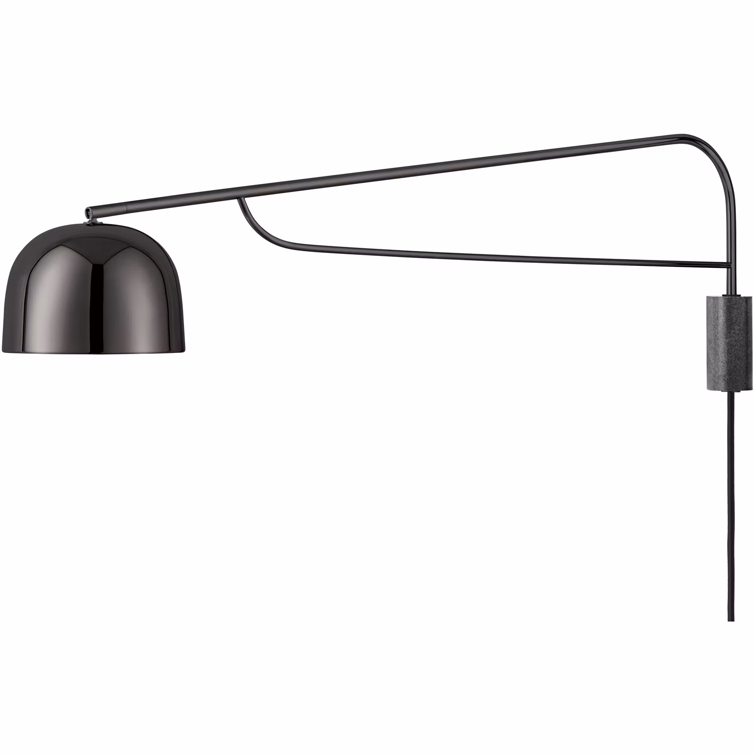 Grant Vägglampa EU 111 cm, Svart