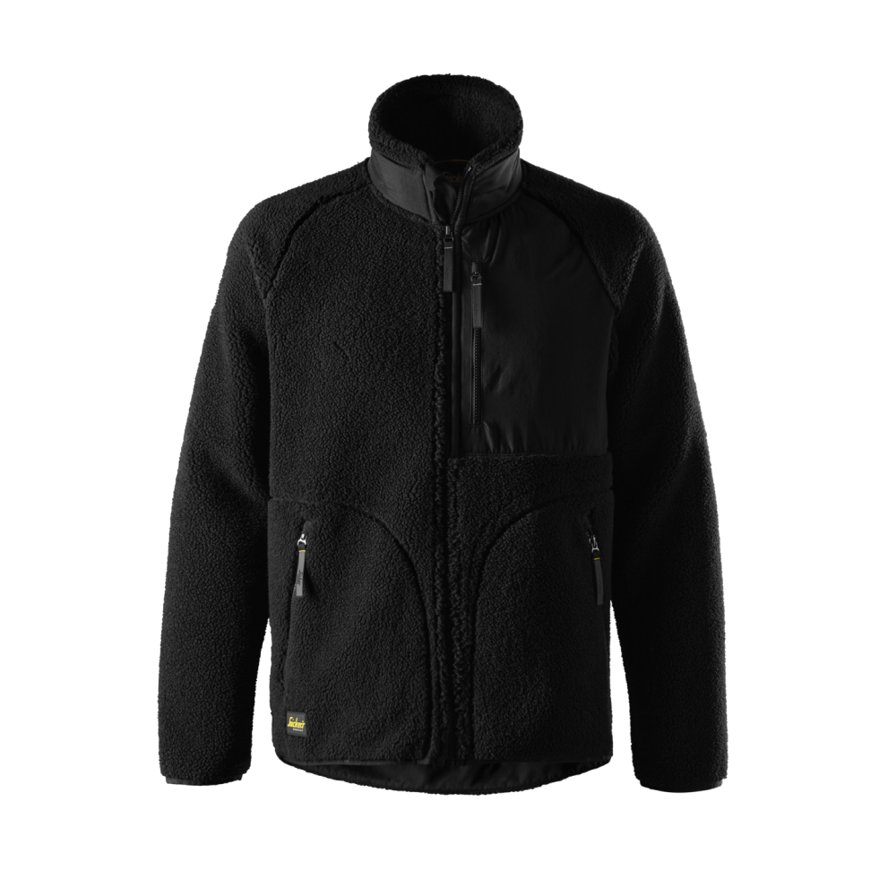 FLEECEJACKA POLARTEC AW SVART STL 4XL