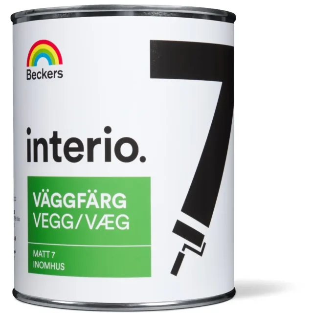Beckers Interio 7 Väggfärg matt Antikvit