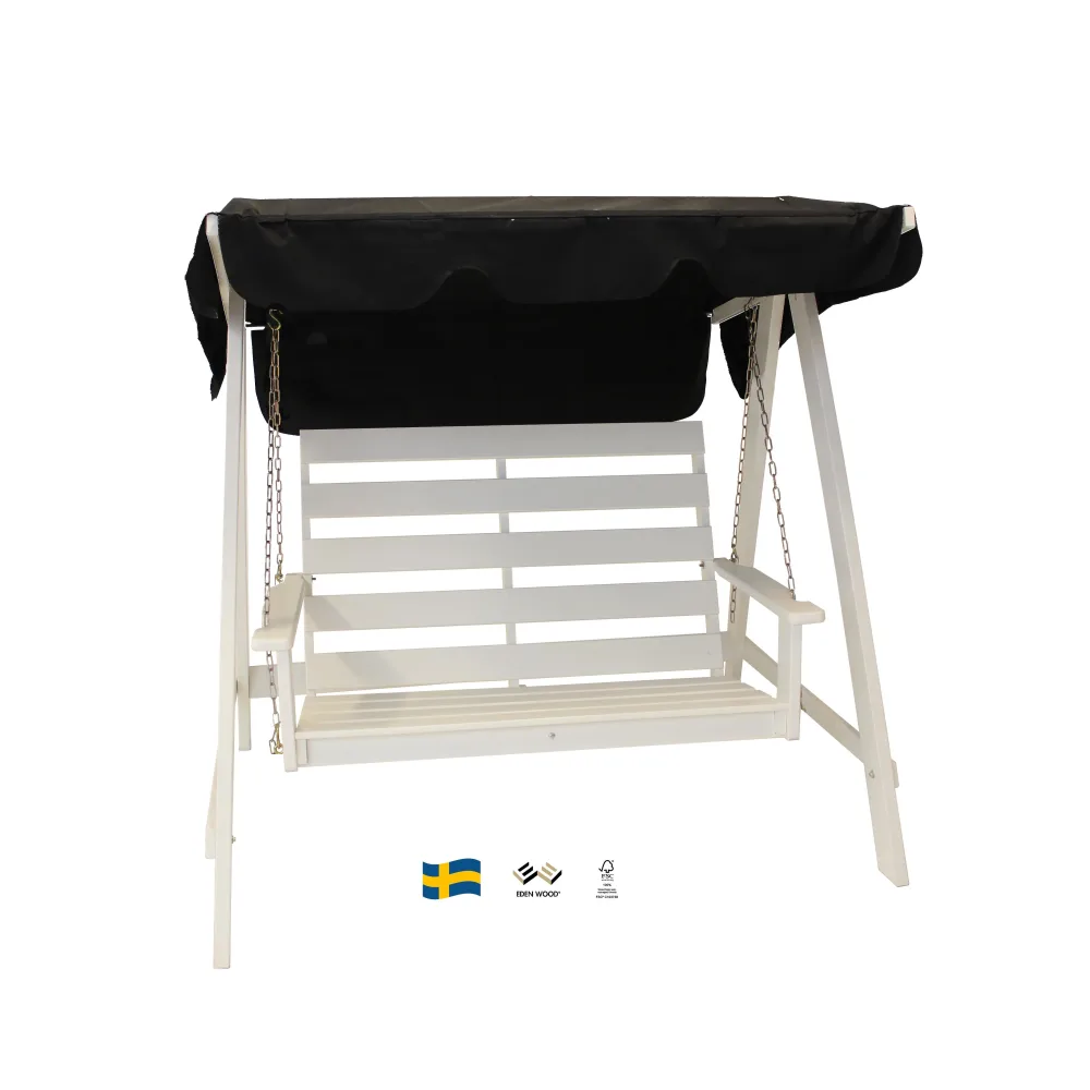 Eden Wood Mellby EW 0952-6 Hammock 2-sits Brun - Bild 2