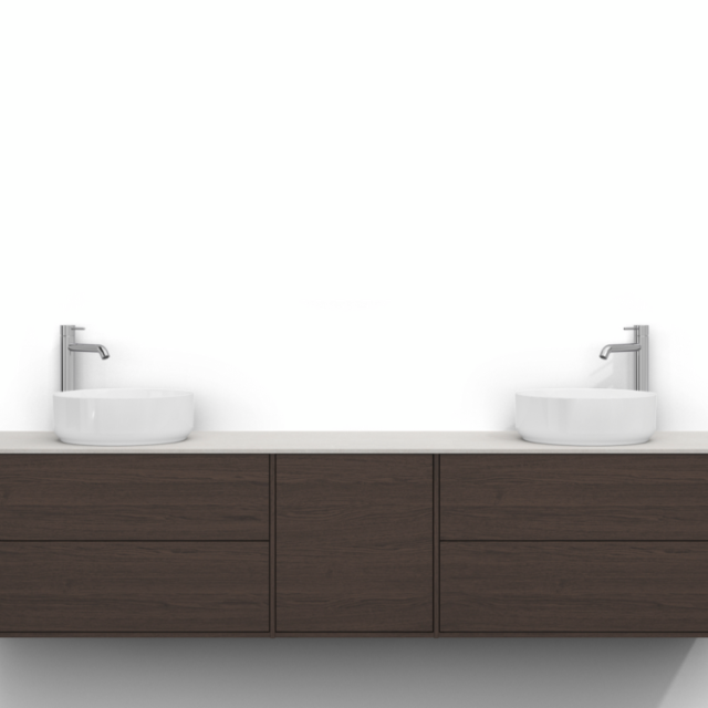 EPOS SVEDBERGS TVÄTTSTÄLLSSKÅP 200 B.ASK 2+1+2L PLN, 2+1+2L 199X45X45CM