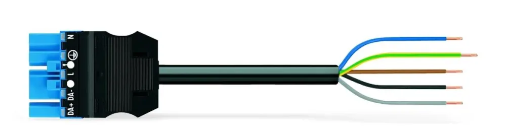 Wago 771-9985/216-701 Kablage dali, 5G1.5, HFHA/FRI1M 7 m - Bild 2