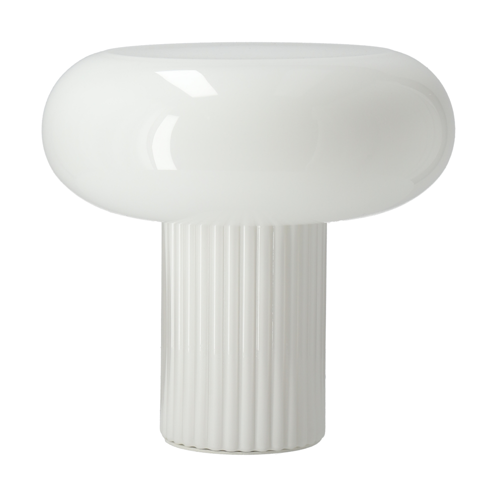 Haven bordslampa 26 cm, Vit