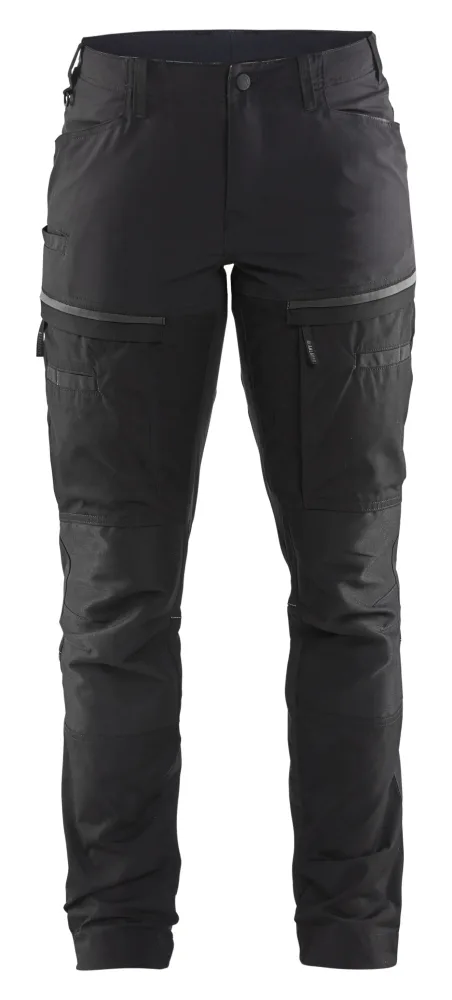 Blåkläder 716618459998D25 Arbetsbyxa svart/mörkgrå D25 - Bild 2