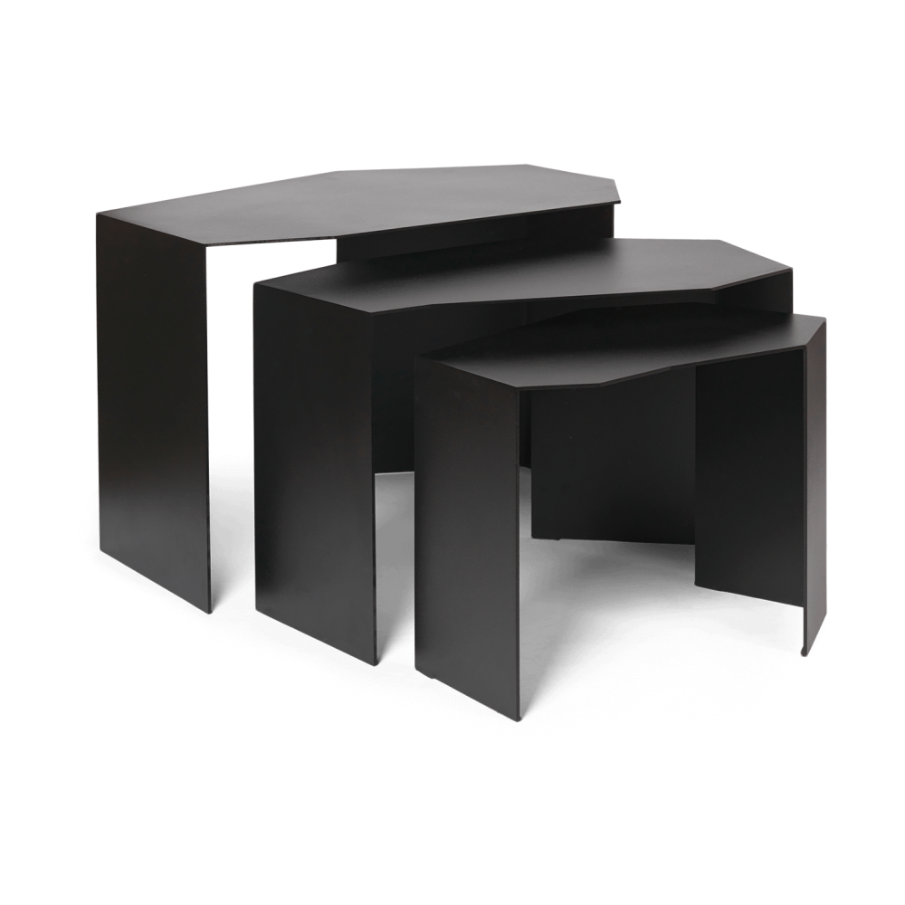 Shard cluster bord 3-pack, Black