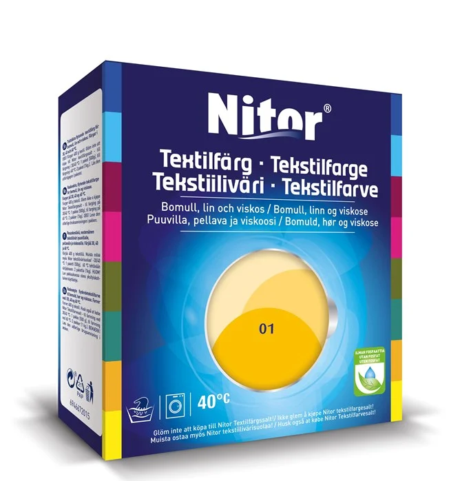 Textilfärg Solros 01