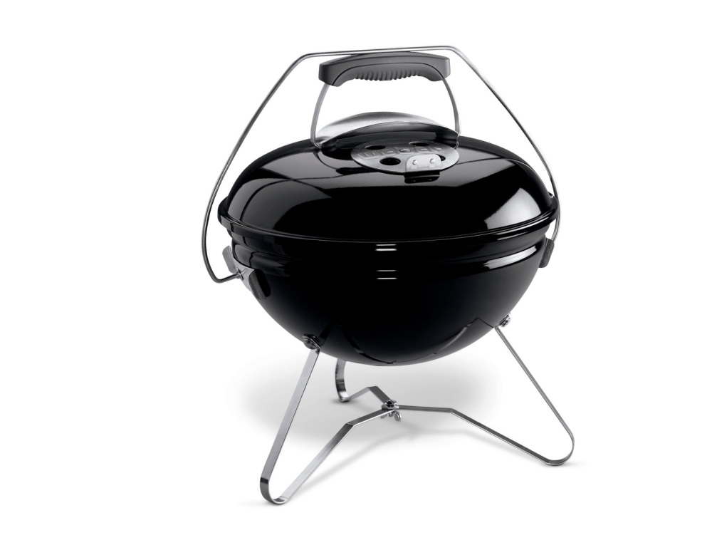 SMOKEY WEBER JOE PREMIUM 37CM SVART, KOLGRILL