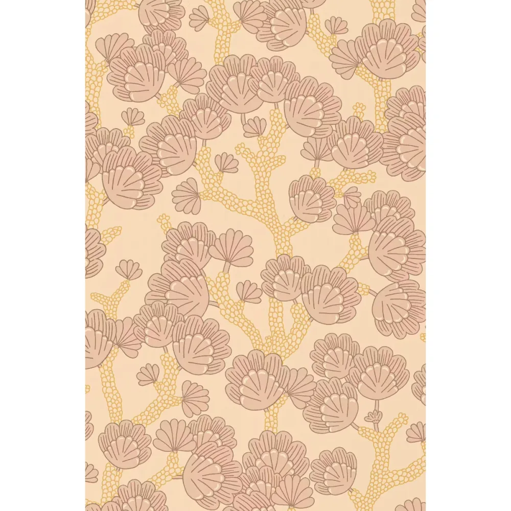 Beachy Breeze Ballet Pink 165-02 Rosa Tapet | Stuvbutiken