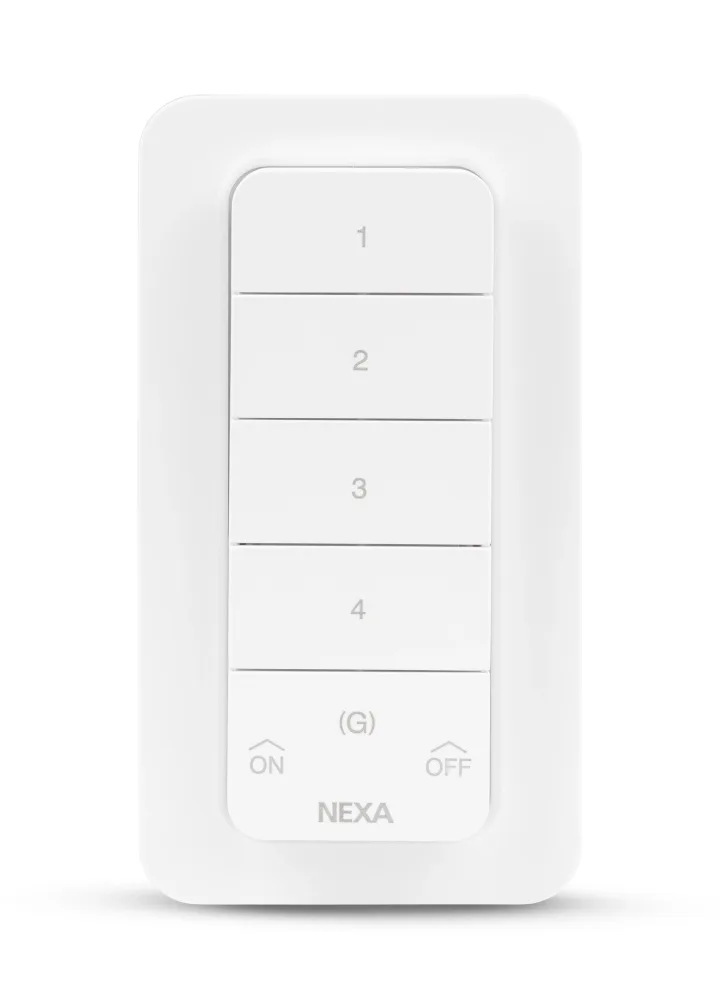 Nexa MYCT-2107 Fjärrkontroll med vägghållare