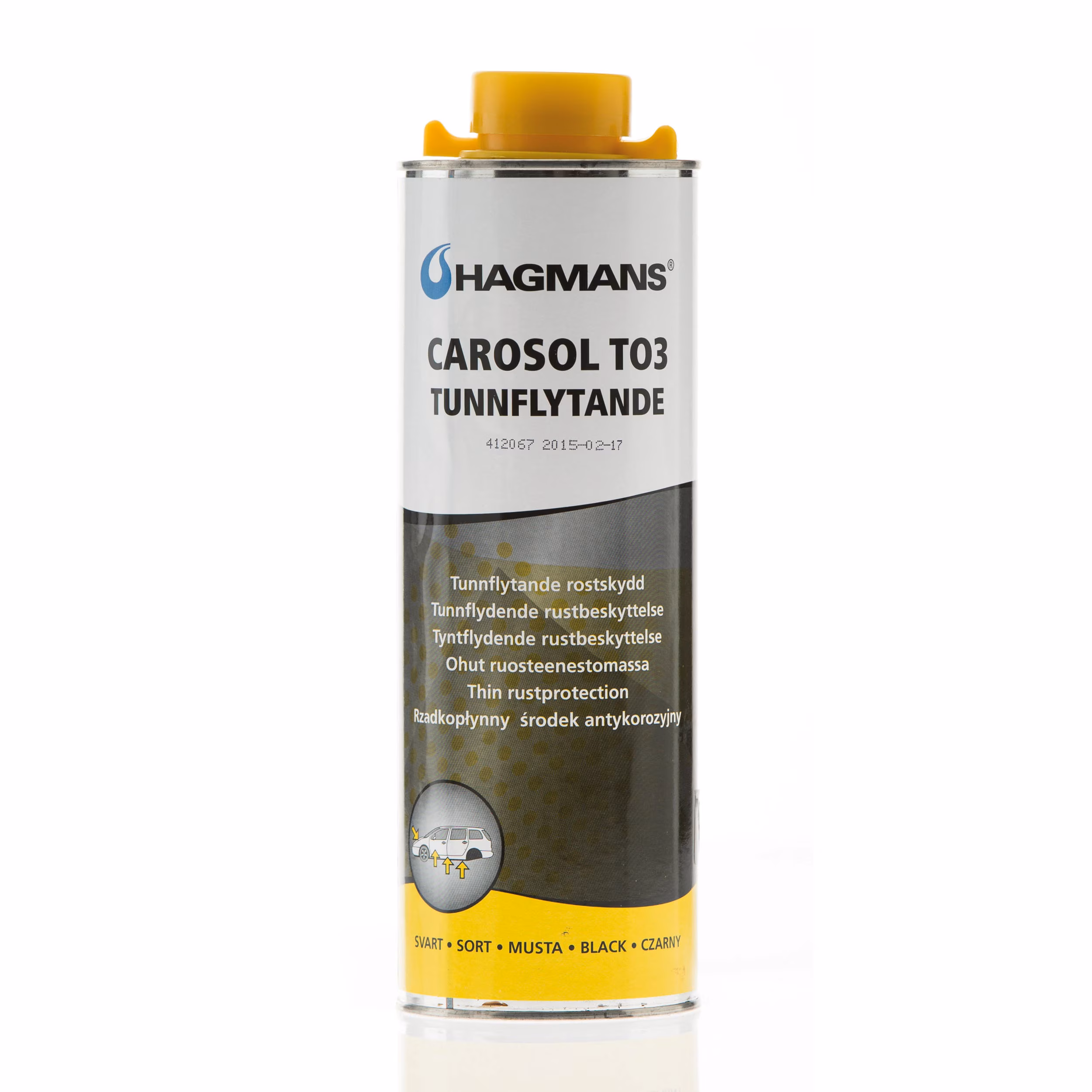 Kjøp Hagmans Carosol tynnflytende rustbeskyttelse TO3 1 l