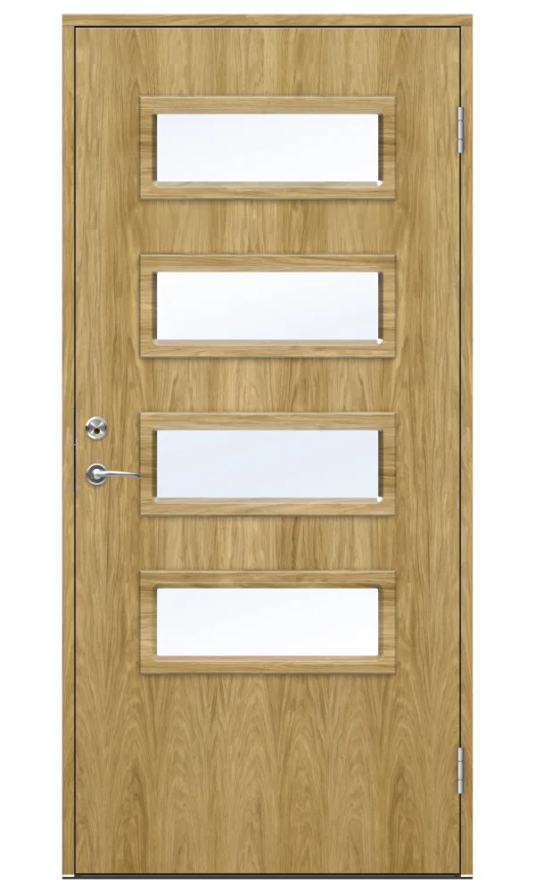 Swedoor Elbe Ytterdörr vit (S 0502-Y) 2080x988 mm
