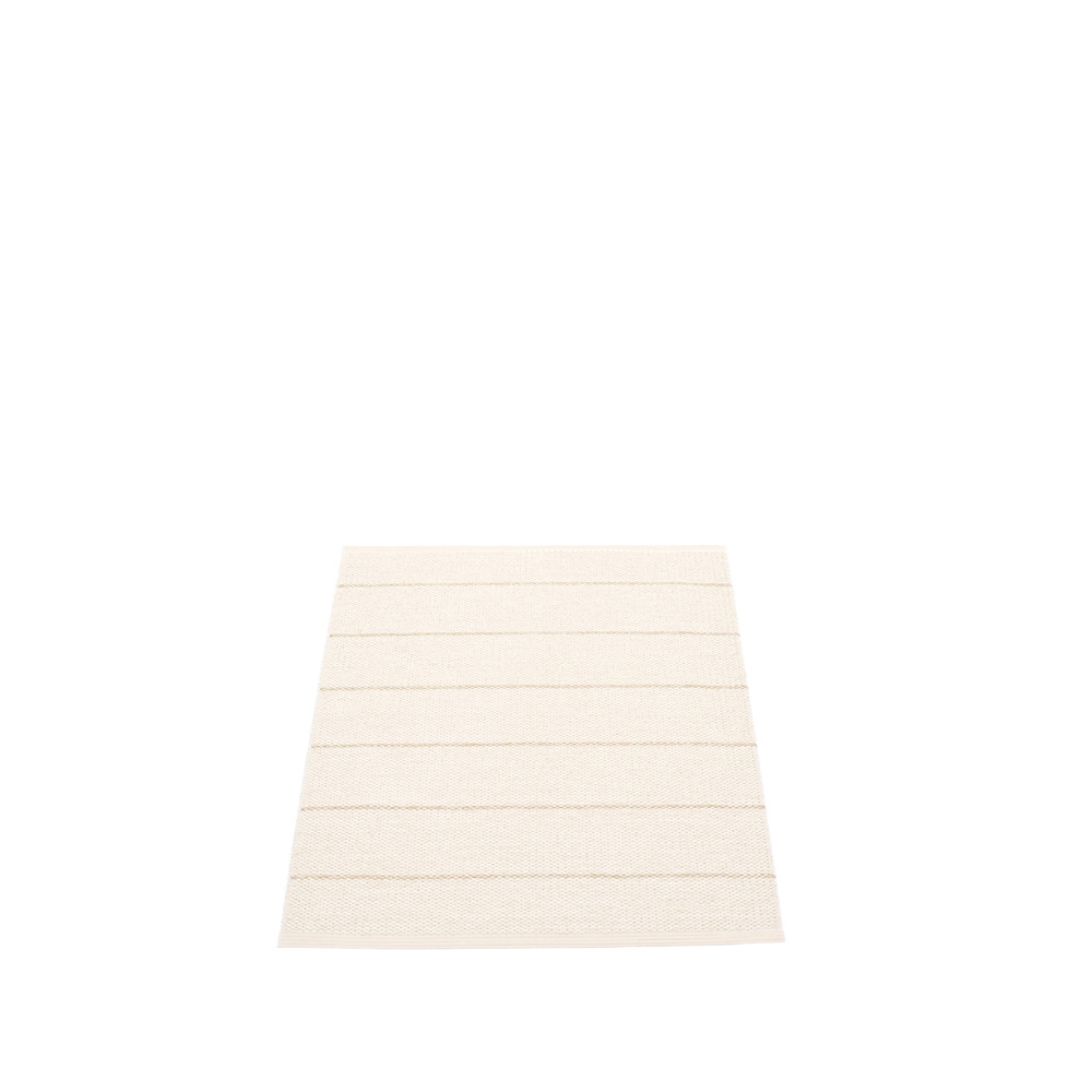 Carl badrumsmatta, vanilla/white, 70x90 cm